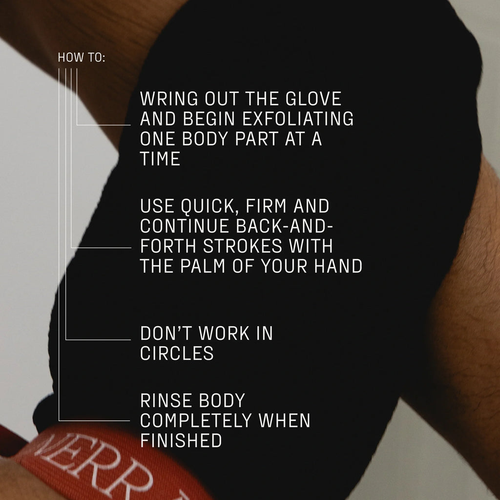 Exfoliating Body Glove Set